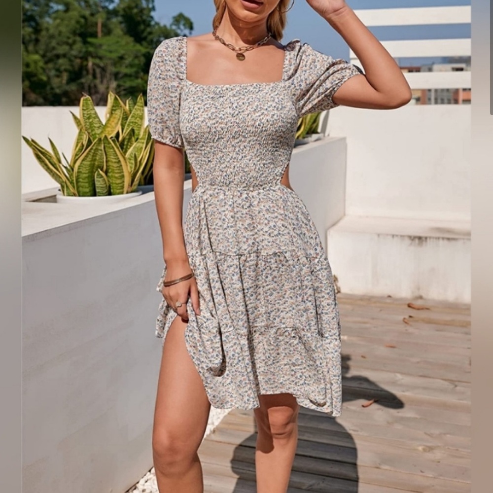 Floral Mini Dress